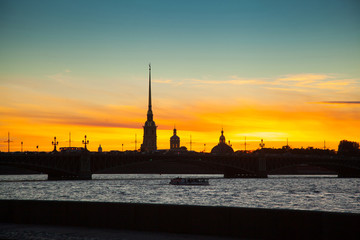 Naklejka premium Петропавловский собор