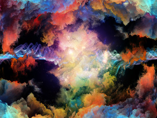 Obraz na płótnie Canvas Virtual Virtual Clouds