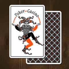 Joker Cards Realistic Illustration 