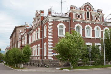 Obraz premium Chita, RU - July 20 2014: Commercial apartment of Bergut family, was built in 1907