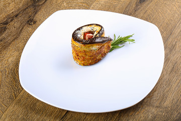 Stuffed eggplant