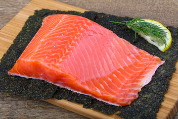 Salmon fillet
