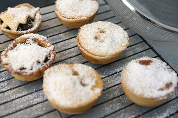 Homebaked Christmas mince pies