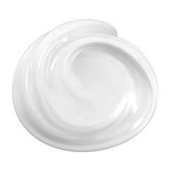 cosmetic cream isolated on white