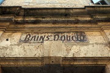 Fototapeta premium Bains douches