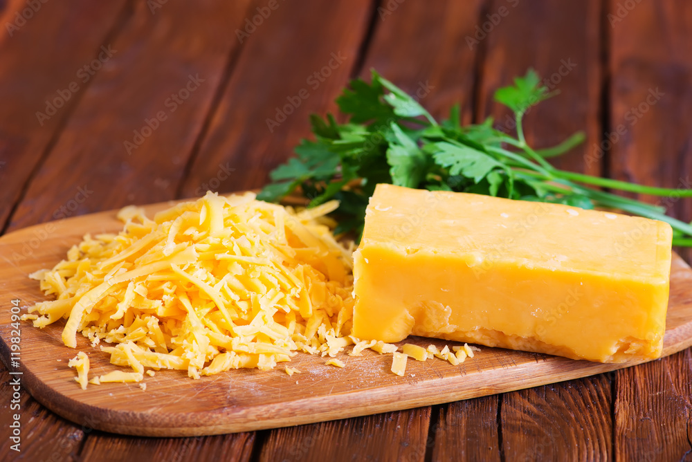 Wall mural cheddar cheese