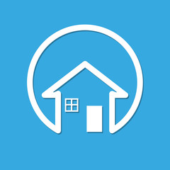 House icon - vector illustration
