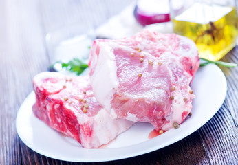 raw meat