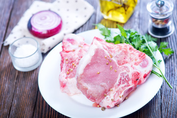 raw meat