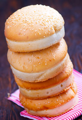 burger buns