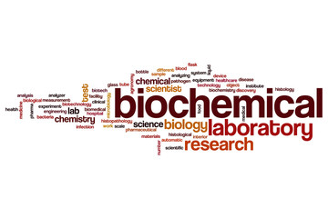 Biochemical word cloud