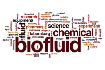 Biofluid word cloud
