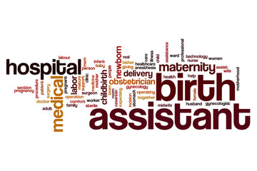 Assistant word cloud