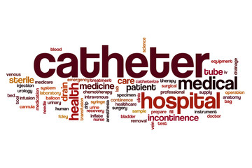 Catheter word cloud