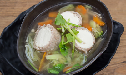 Pork soup diet Thailand
