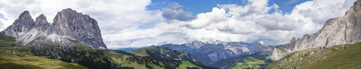 Obraz premium panoramica dolomiti