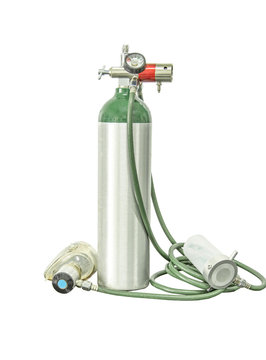 oxygen cylinder add clipping path