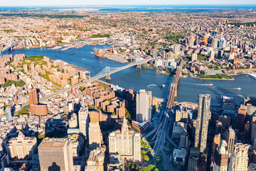 Lower East Side of Manhattan with Brooklyn in the background