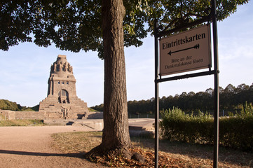 Völkerschlachtdenkmal Leipzig Zur Kasse
