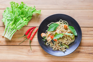 Spaghetti, Italian food