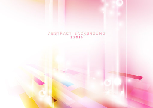 Abstract technology rectriangles background