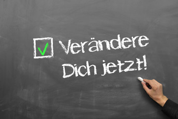 Ver&auml;ndere Dich jetzt !