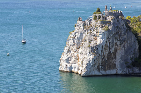 The ancient Castle of Duino, Trieste