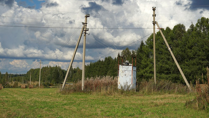 Fototapeta na wymiar power substation