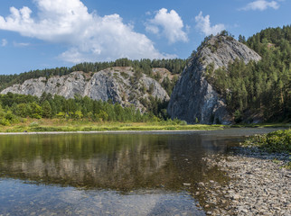 Mount Haystack in the southern Urals.