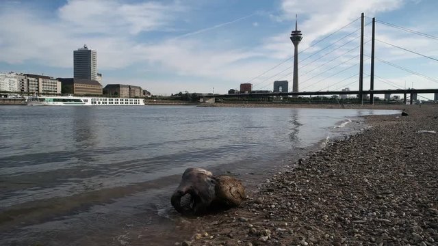 D&uuml;sseldorf Rheinufer