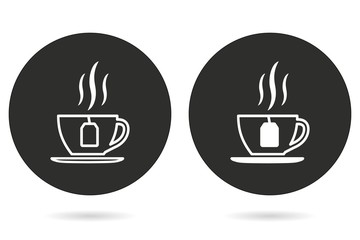 Tea vector icon.