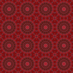 Kaleidoscopic design abstract ornament seamless texture, wavy pa
