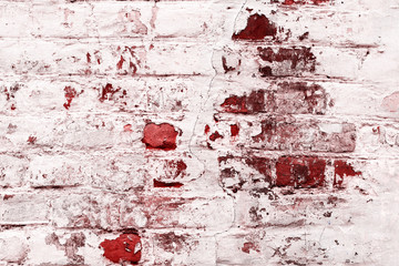 Brick texture with scratches and cracks