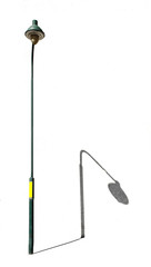Straßenlampe mit Schattenwurf