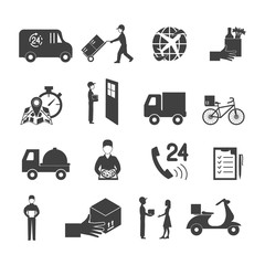 Delivery Icon Set