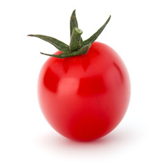 fresh cherry tomato isolated on white background cutout