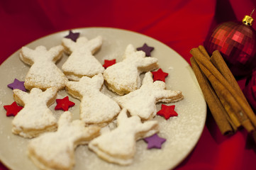 Angel Christmas cookies