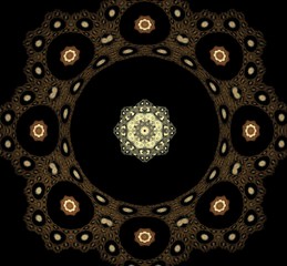 snowflake in leopard spots