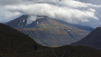 Mountains at Svalbard, Spitzbergen