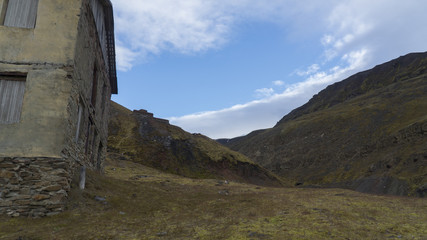 Grumant settlement. Svalbard