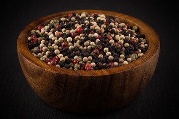 bowl of various pepper