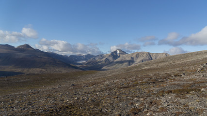 Mountains at Svalbard, Spitzbergen