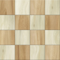 seamless natural wooden tiles texture