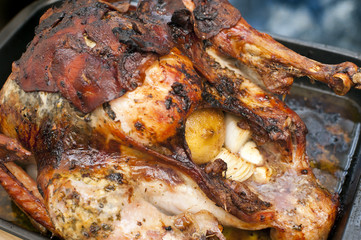 Obraz na płótnie Canvas Roast turkey