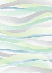 Obraz premium Modern Colorful Green - Blue - Grey Abstract Wave Vector Background 