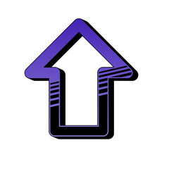 ikona retro lata 80 wektor