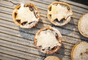 Home baked Christmas mince pies