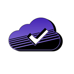 ikona retro lata 80 wektor © vempireart