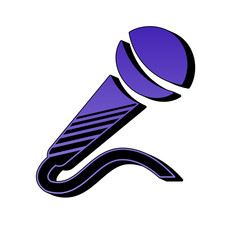 ikona retro lata 80 wektor