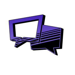 ikona retro lata 80 wektor © vempireart